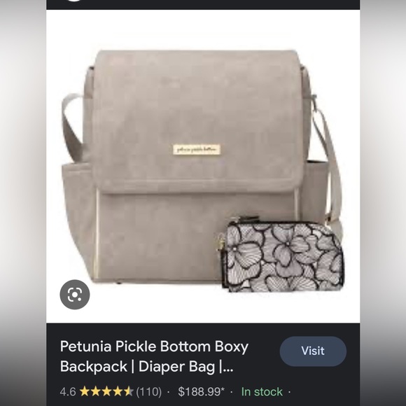Petunia pickle bottom diaper bag